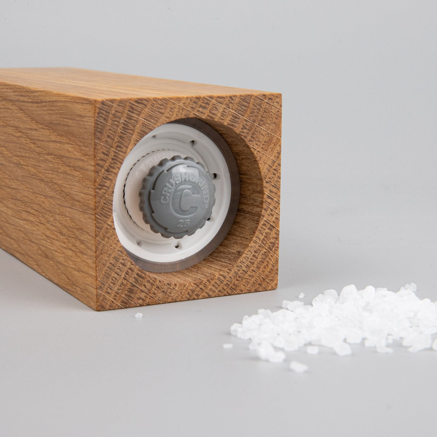 Quadratische Pfeffer- und Salzmühle mit Keramikmahlwerk von Stellbar